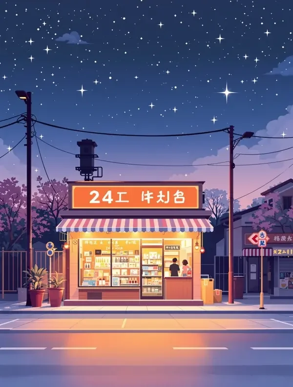 星河便利店 甜夜都市剧集海报